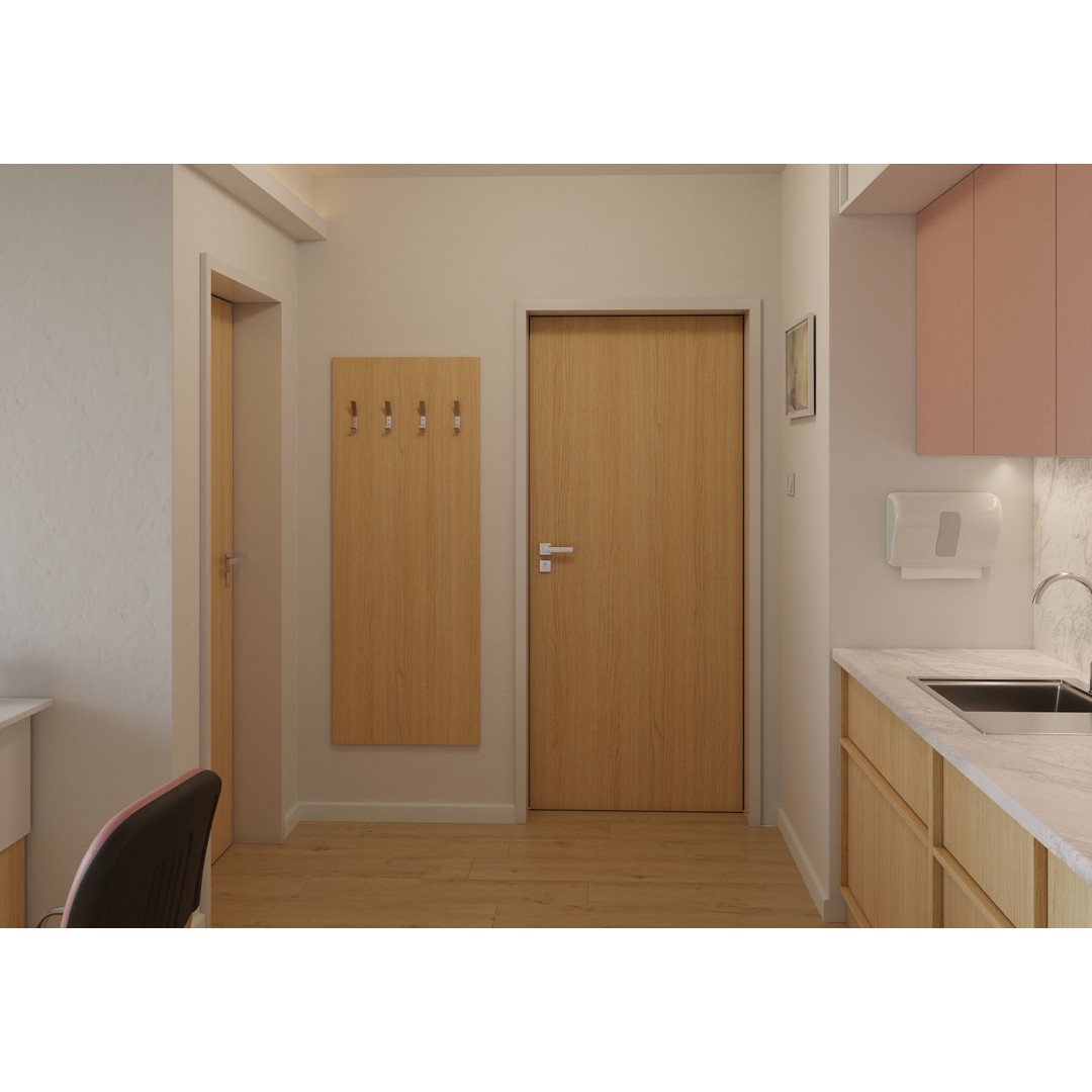Medical Office 3D Model – PBR Interior Scene, Blender, FBX, OBJ - View 11