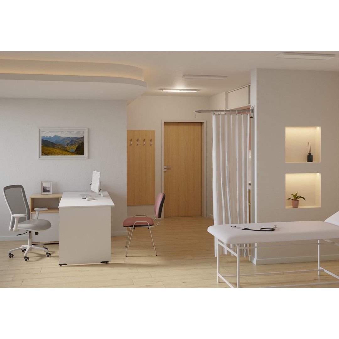 Medical Office 3D Model – PBR Interior Scene, Blender, FBX, OBJ - View 7