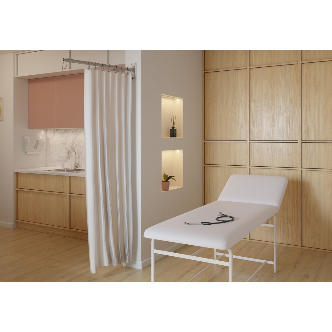 Medical Office 3D Model – PBR Interior Scene, Blender, FBX, OBJ - View 8