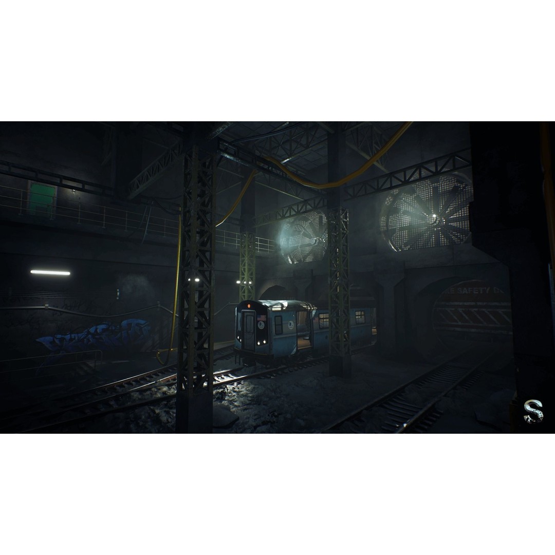 Subway Low-Poly 3D Model – Game-Ready Asset for Unreal Engine - View 10