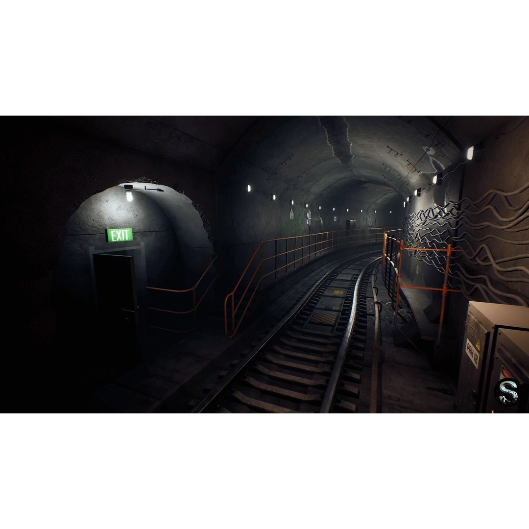 Subway Low-Poly 3D Model – Game-Ready Asset for Unreal Engine - View 6
