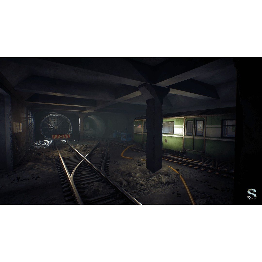 Subway Low-Poly 3D Model – Game-Ready Asset for Unreal Engine - View 7