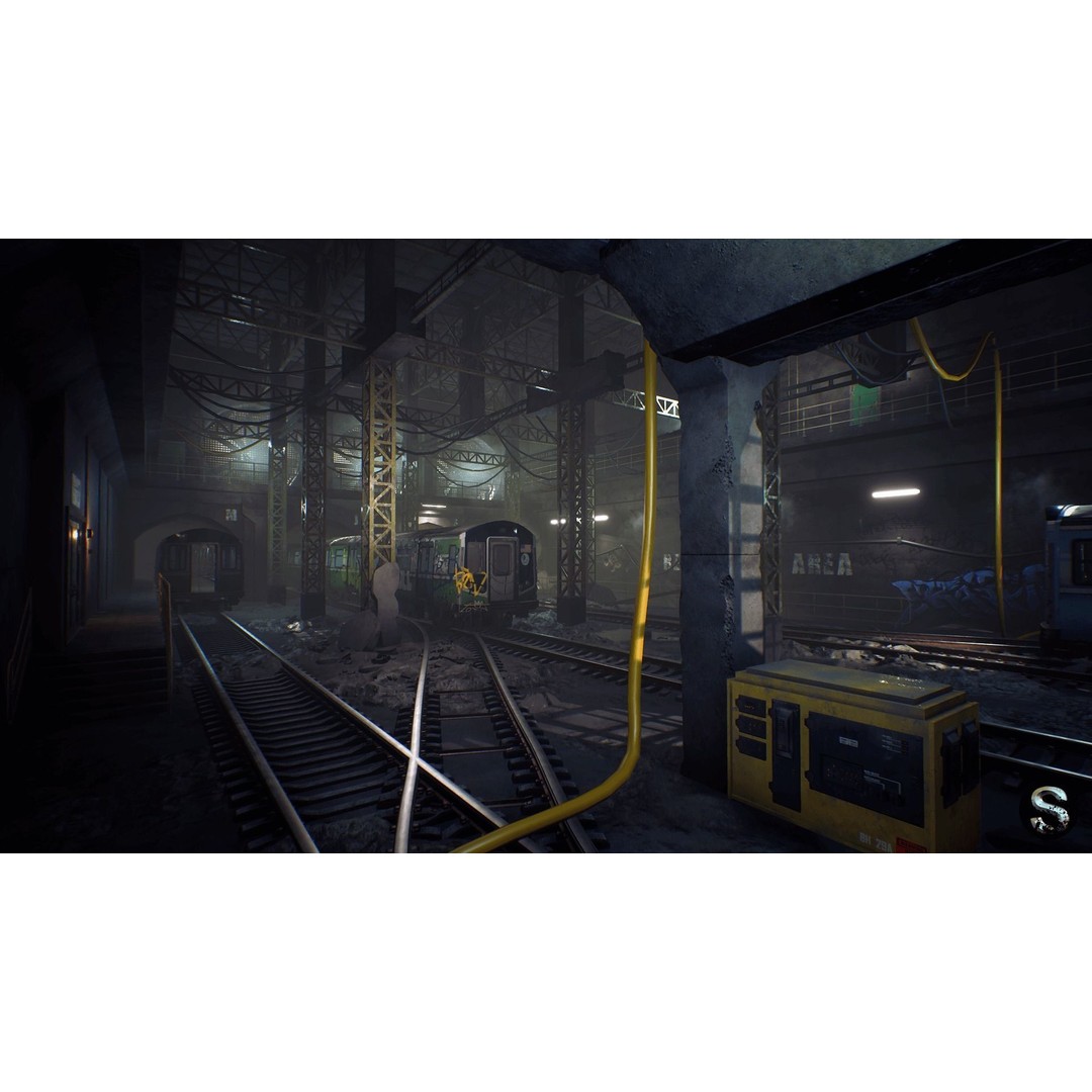 Subway Low-Poly 3D Model – Game-Ready Asset for Unreal Engine - View 8
