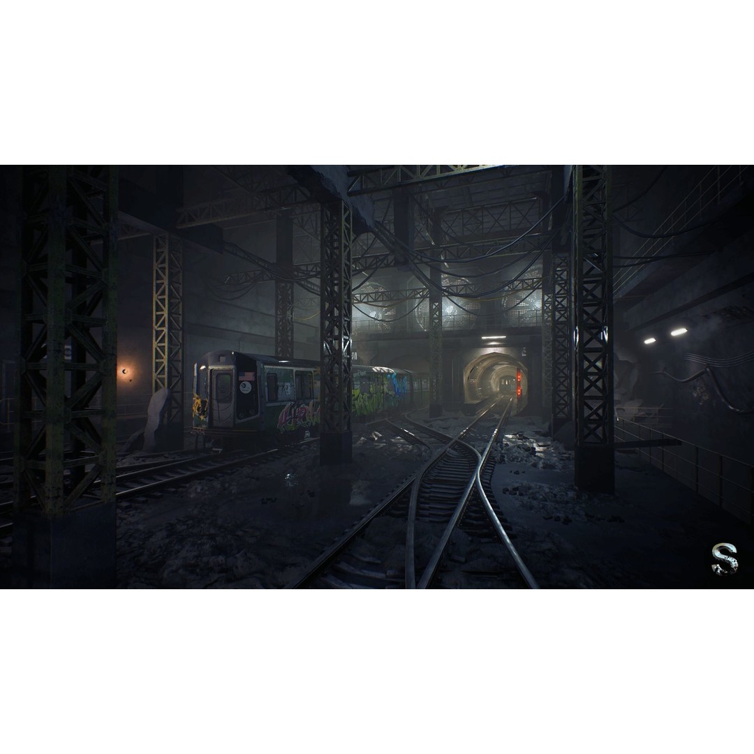 Subway Low-Poly 3D Model – Game-Ready Asset for Unreal Engine - View 9