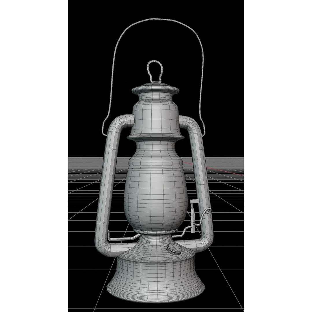 Old Kitchen 3D Model – Vintage Western Style, PBR Textured, FBX, OBJ - View 22