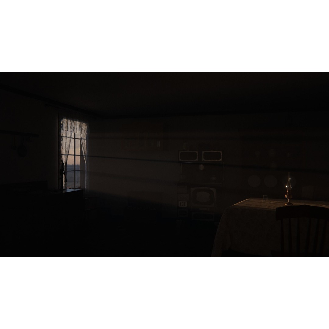 Old Kitchen 3D Model – Vintage Western Style, PBR Textured, FBX, OBJ - View 9