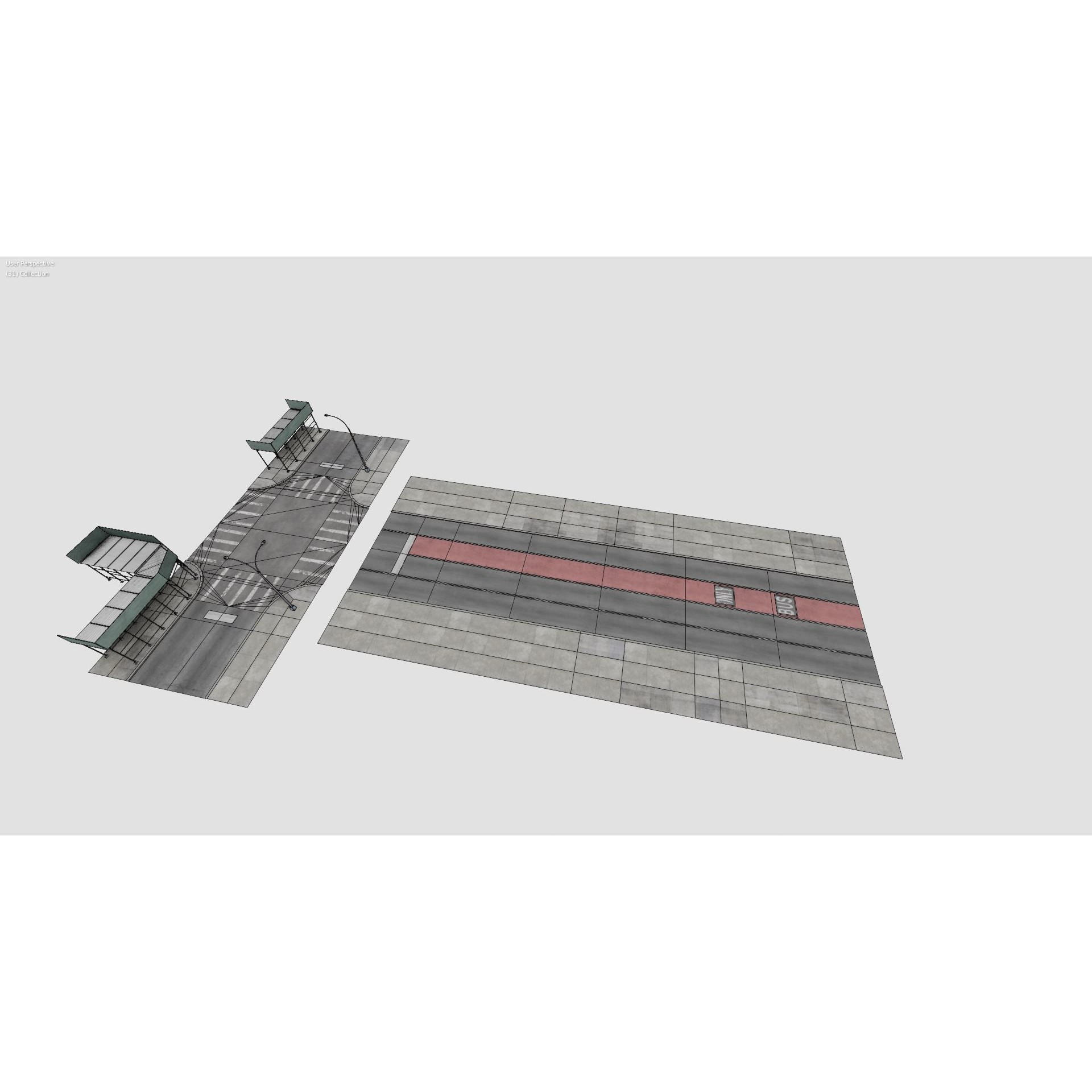 Manhattan Modular City Block - Low-Poly Game-Ready 3D Model - View 17