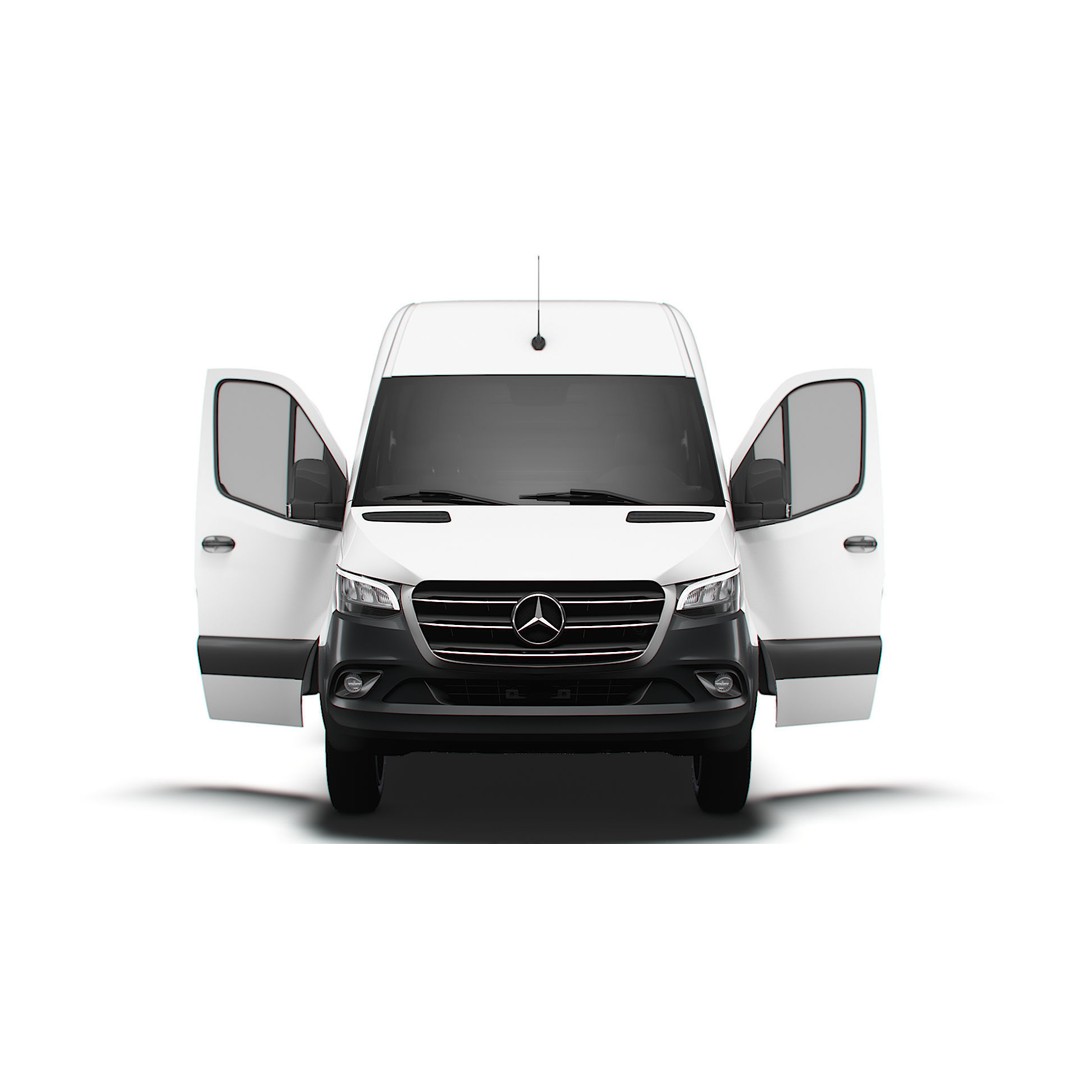 Mercedes Benz Sprinter L3H2 RWD 3D Model – High Quality Interior, FBX, OBJ - View 7