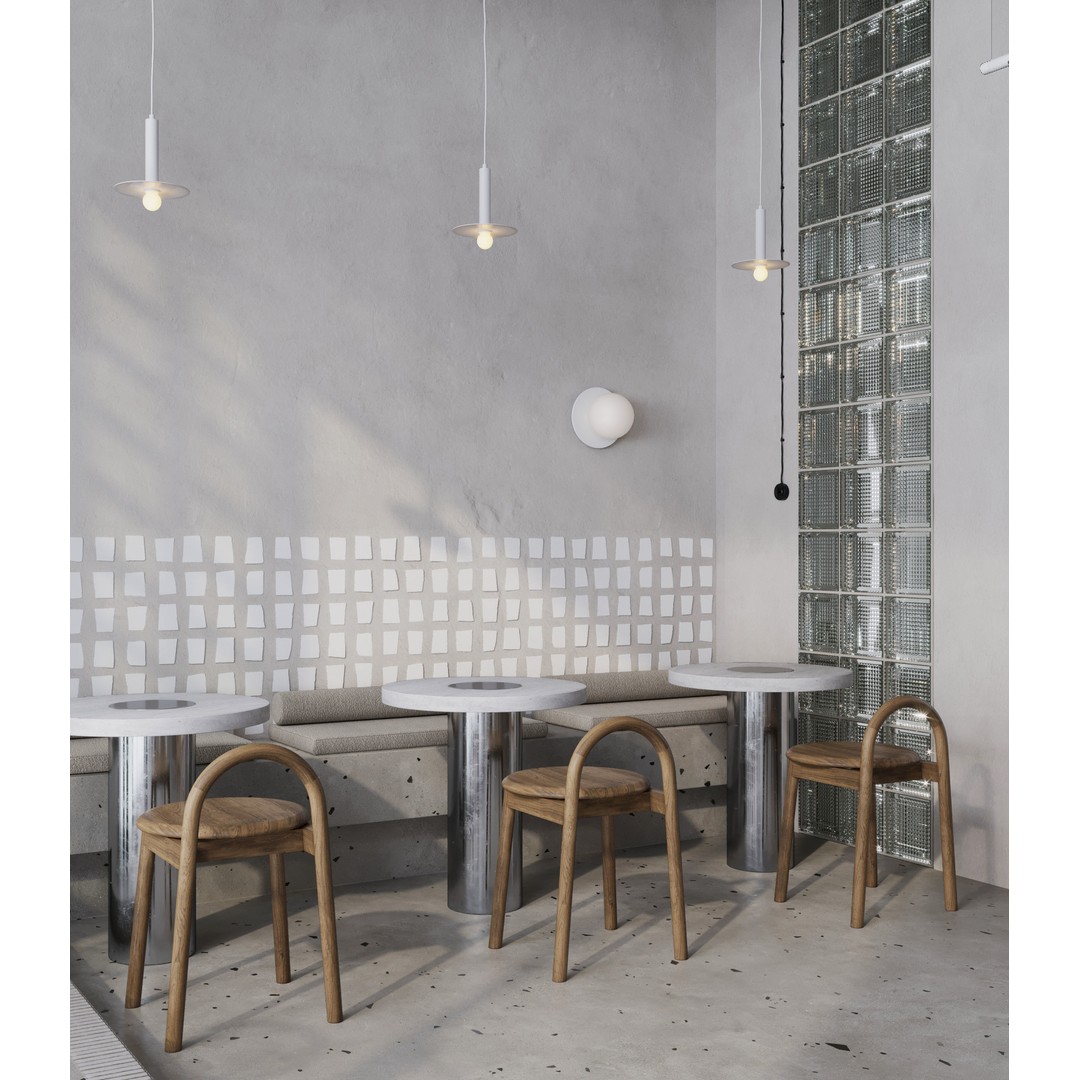 Coffee Shop Interior 3D Model – Fully Textured Scene for 3dsMax - View 14