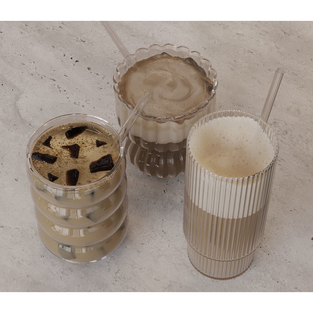 Coffee Shop Interior 3D Model – Fully Textured Scene for 3dsMax - View 22
