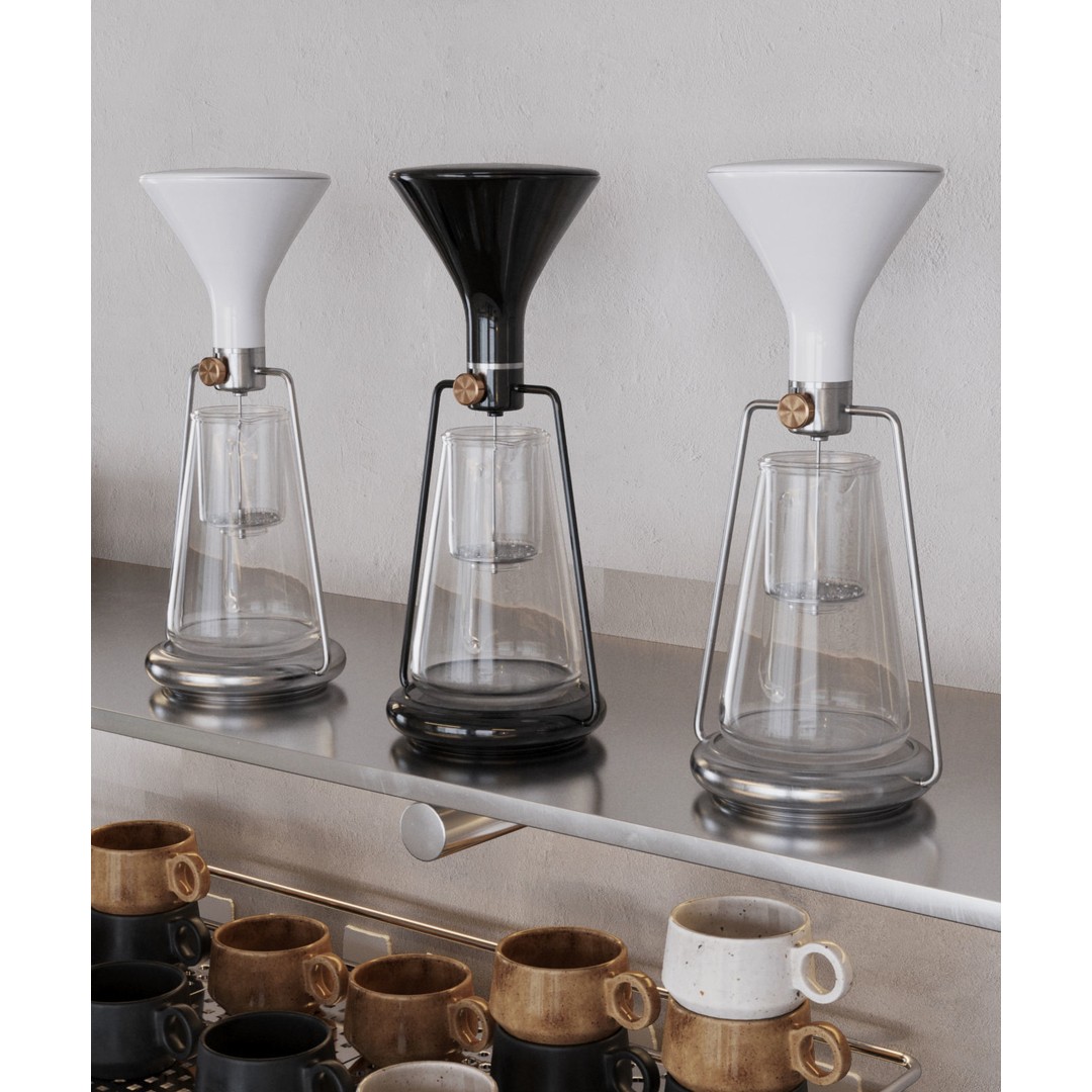 Coffee Shop Interior 3D Model – Fully Textured Scene for 3dsMax - View 23