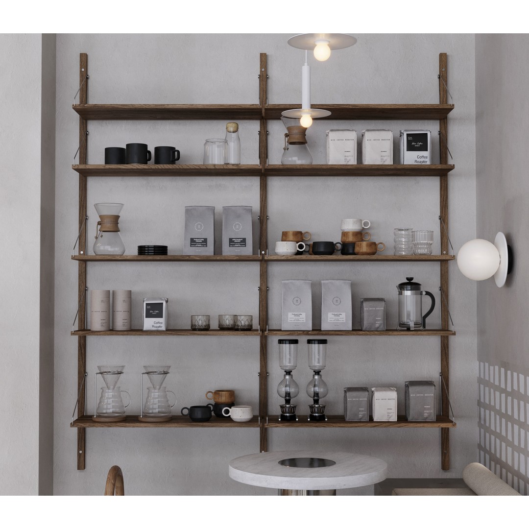 Coffee Shop Interior 3D Model – Fully Textured Scene for 3dsMax - View 24
