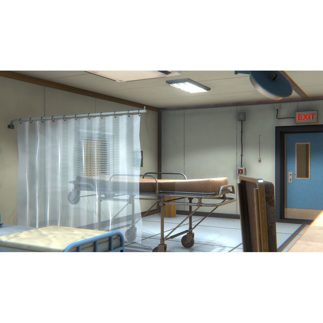 Polar Research Center 3D Model – Modular Arctic Laboratory with Interiors - View 10