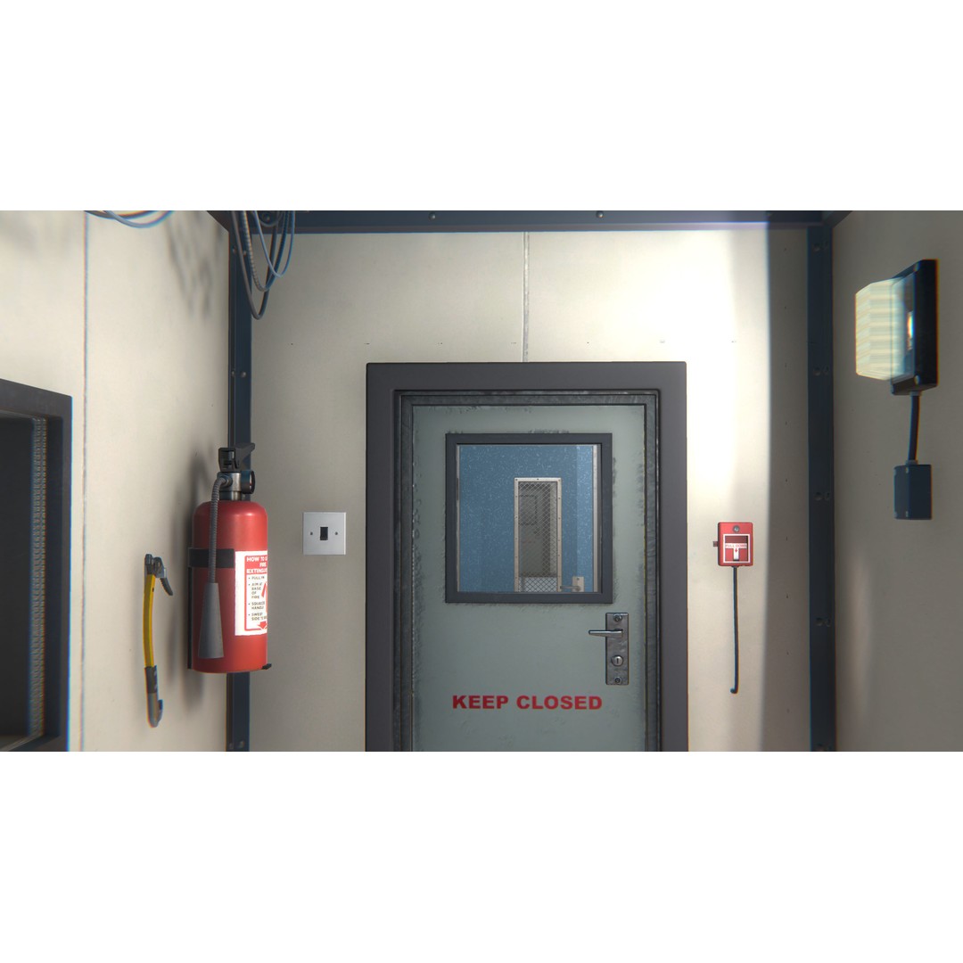 Polar Research Center 3D Model – Modular Arctic Laboratory with Interiors - View 19