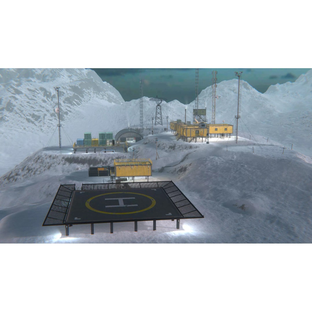 Polar Research Center 3D Model – Modular Arctic Laboratory with Interiors - View 2