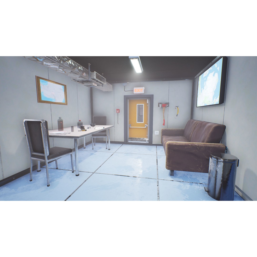Polar Research Center 3D Model – Modular Arctic Laboratory with Interiors - View 32