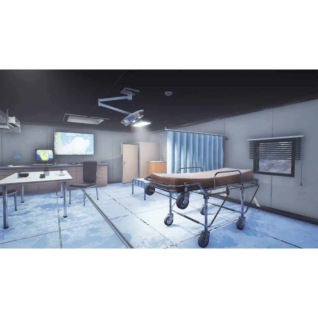Polar Research Center 3D Model – Modular Arctic Laboratory with Interiors - View 33