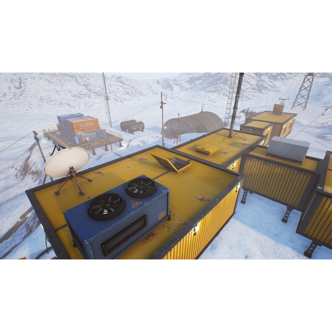 Polar Research Center 3D Model – Modular Arctic Laboratory with Interiors - View 37