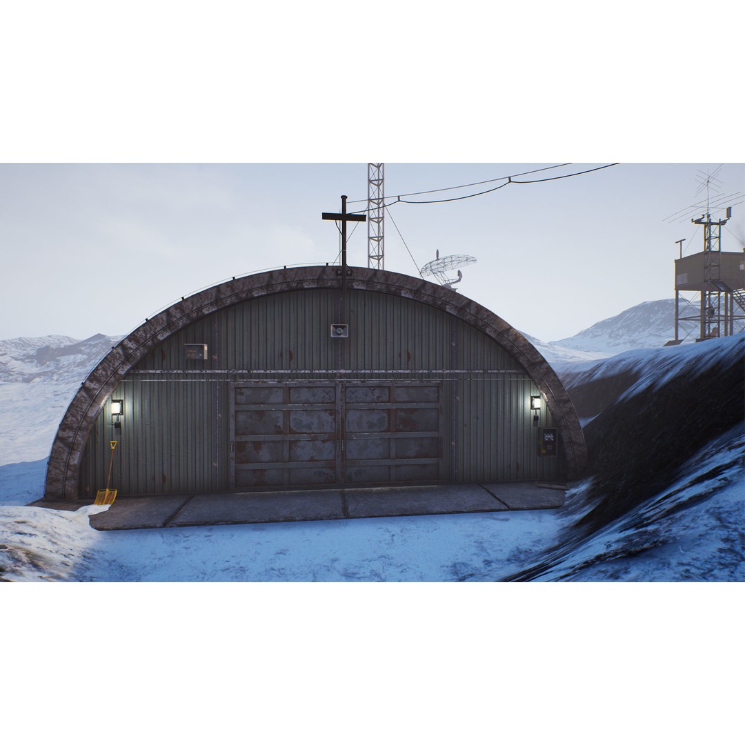Polar Research Center 3D Model – Modular Arctic Laboratory with Interiors - View 41