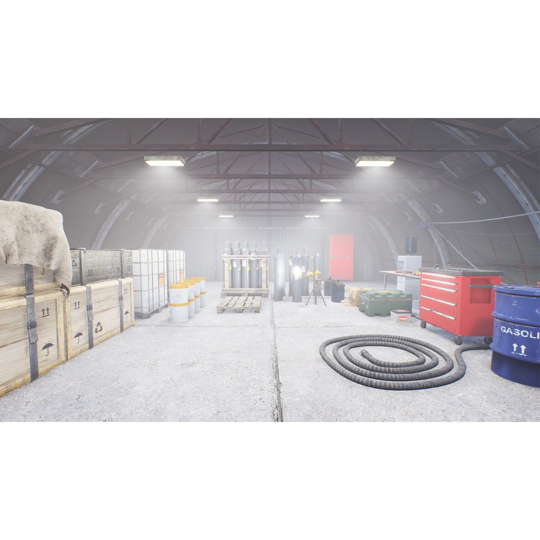 Polar Research Center 3D Model – Modular Arctic Laboratory with Interiors - View 42