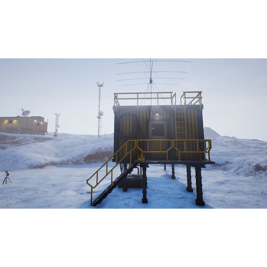 Polar Research Center 3D Model – Modular Arctic Laboratory with Interiors - View 44