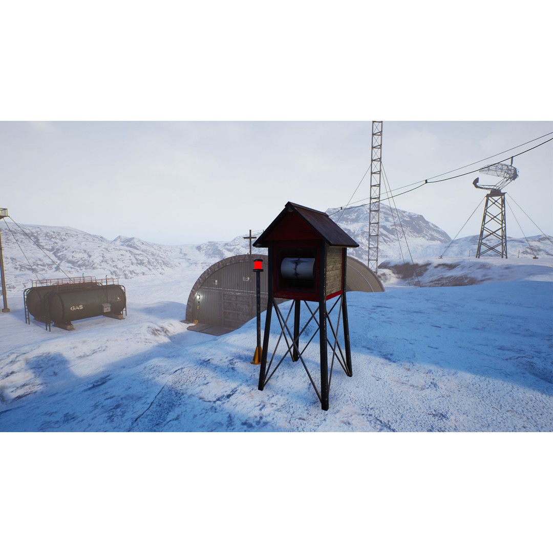 Polar Research Center 3D Model – Modular Arctic Laboratory with Interiors - View 48
