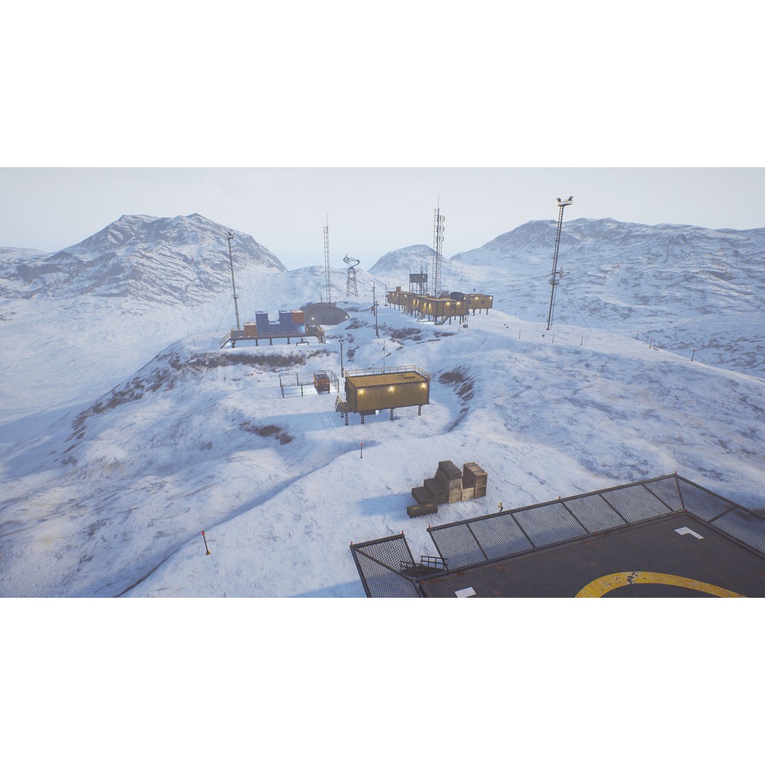 Polar Research Center 3D Model – Modular Arctic Laboratory with Interiors - View 49