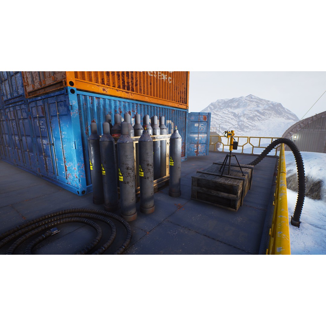 Polar Research Center 3D Model – Modular Arctic Laboratory with Interiors - View 50
