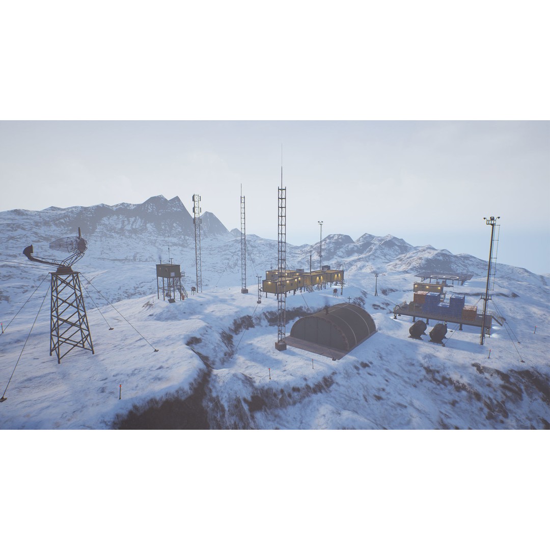 Polar Research Center 3D Model – Modular Arctic Laboratory with Interiors - View 53