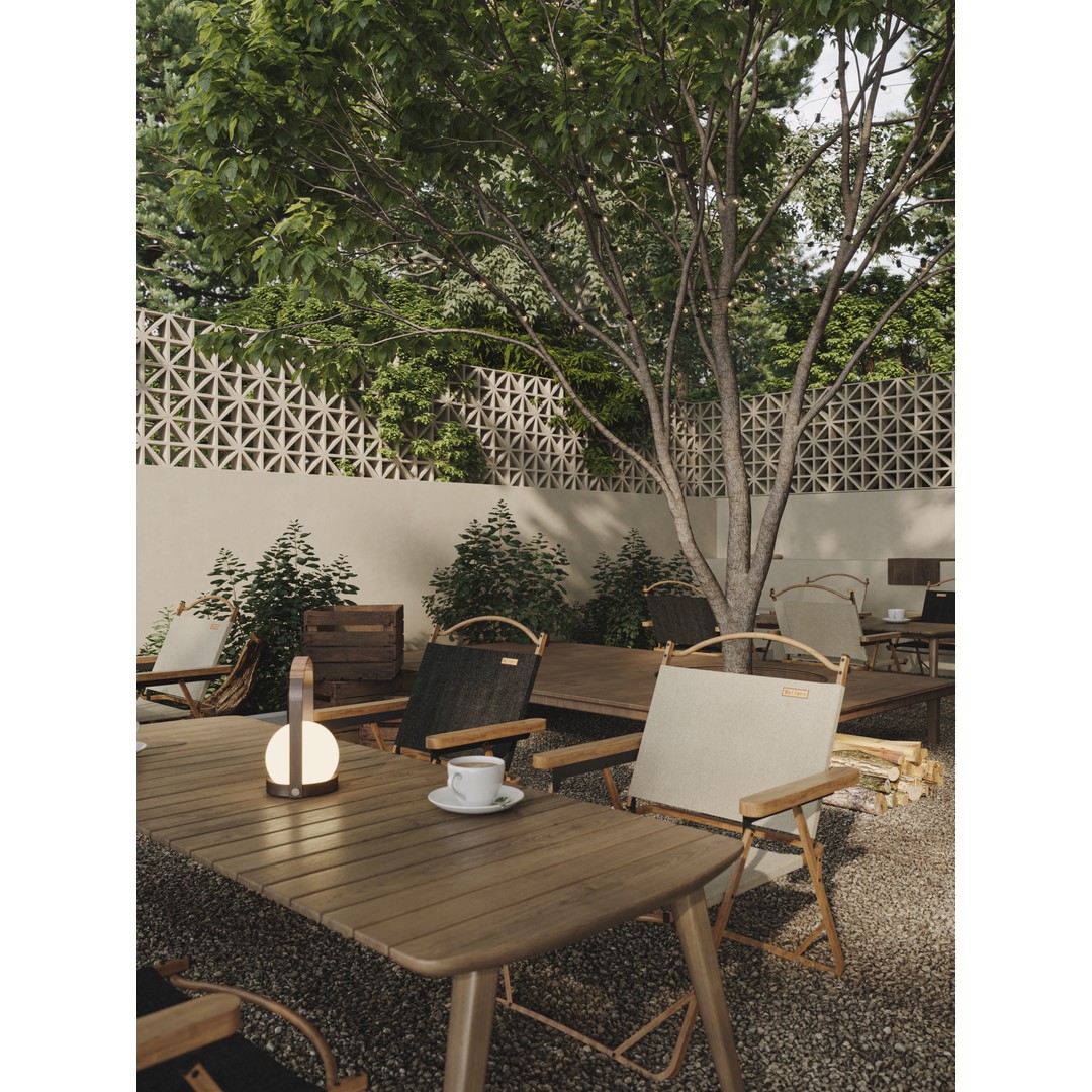 Cafe Restaurant Interior 3D Model – Fully Textured Scene, Corona Renderer - View 12