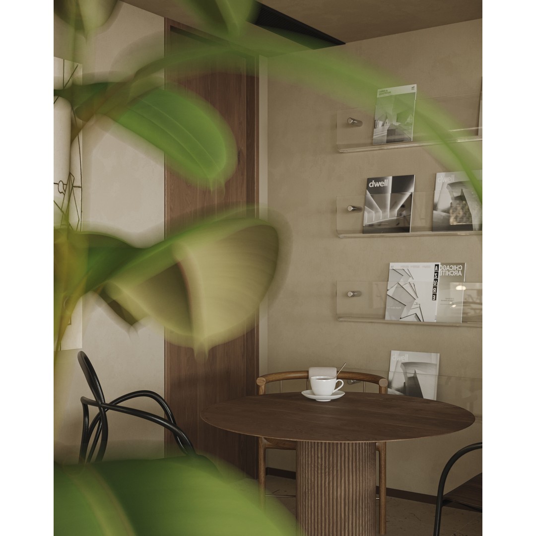Cafe Restaurant Interior 3D Model – Fully Textured Scene, Corona Renderer - View 15