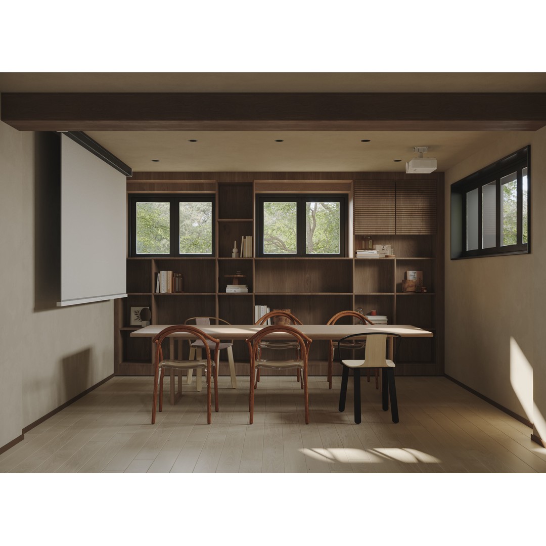 Cafe Restaurant Interior 3D Model – Fully Textured Scene, Corona Renderer - View 9
