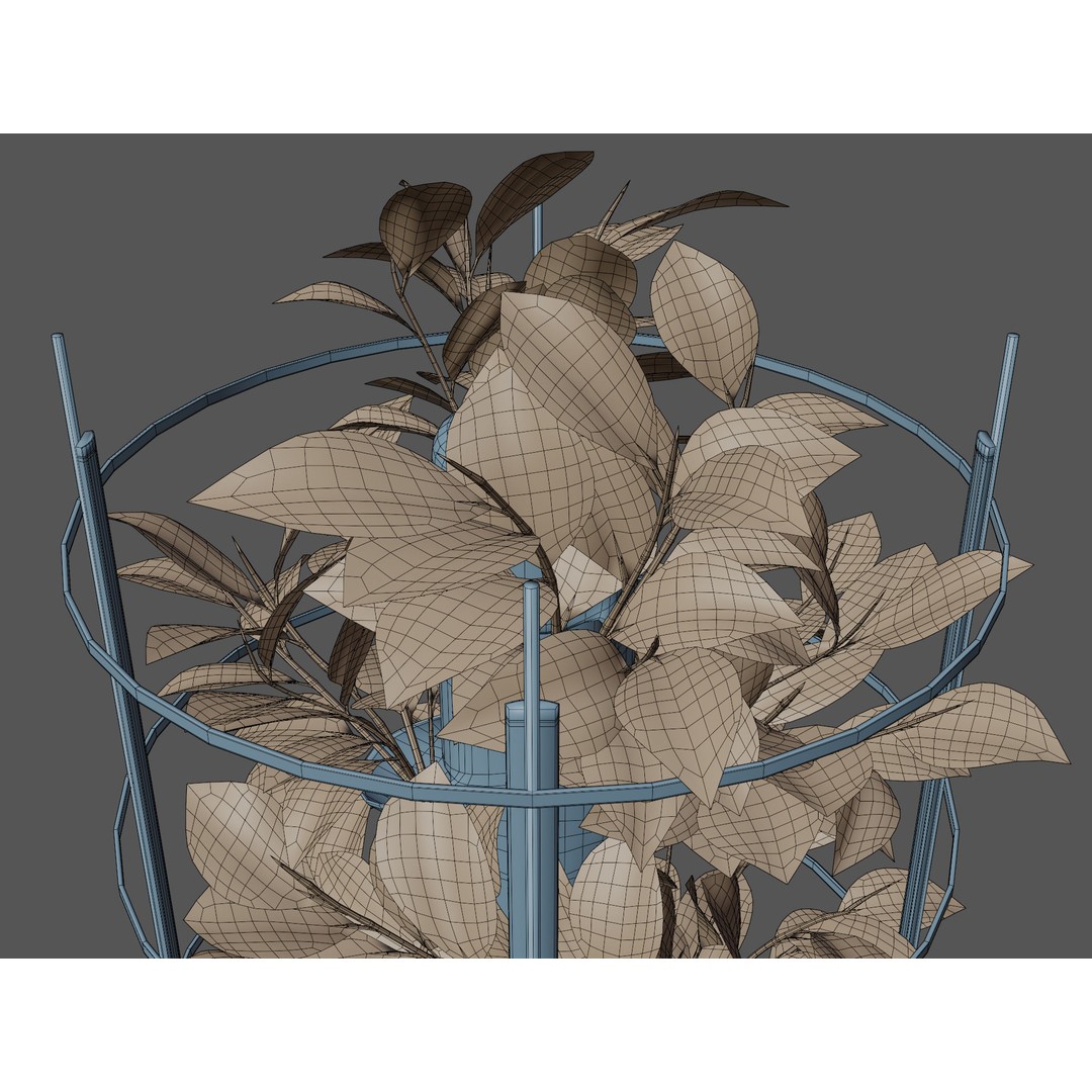 Hangar Building 3D Model – Low Poly Studio Set, FBX, OBJ, Blender - View 22