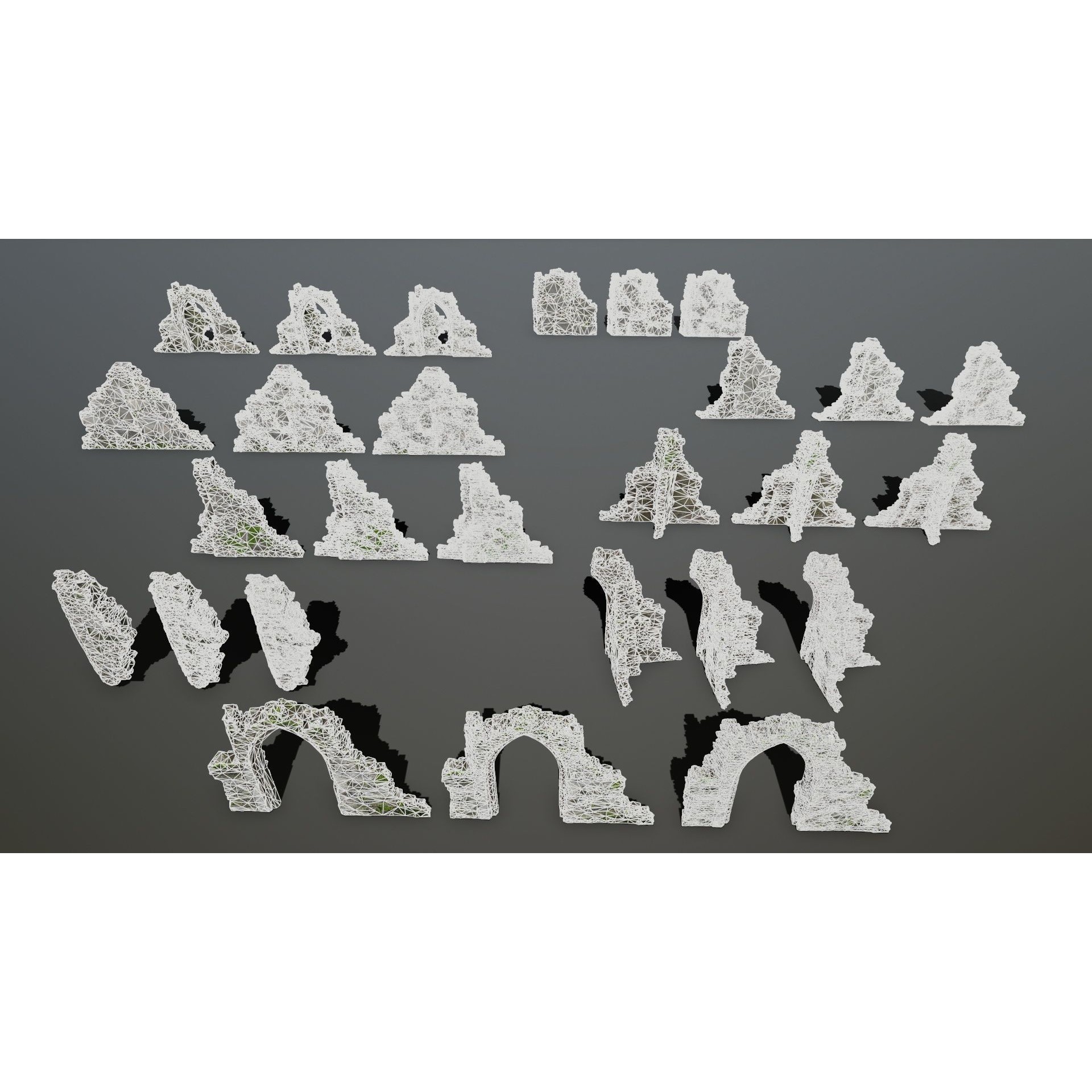 Old Ruins - Low-Poly Game-Ready 3D Model