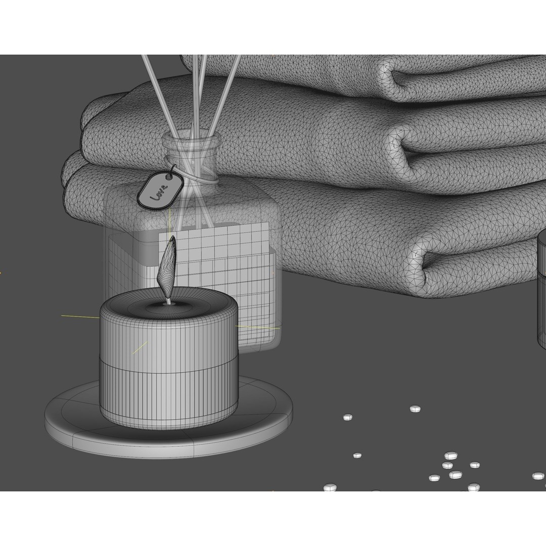 Bathroom Set 3D Model – Textured Interior Asset for Corona Renderer