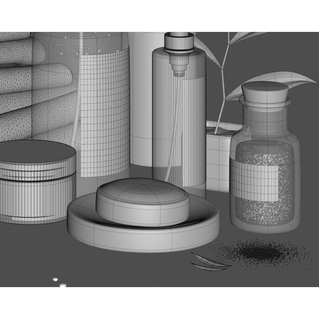 Bathroom Set 3D Model – Textured Interior Asset for Corona Renderer - View 14