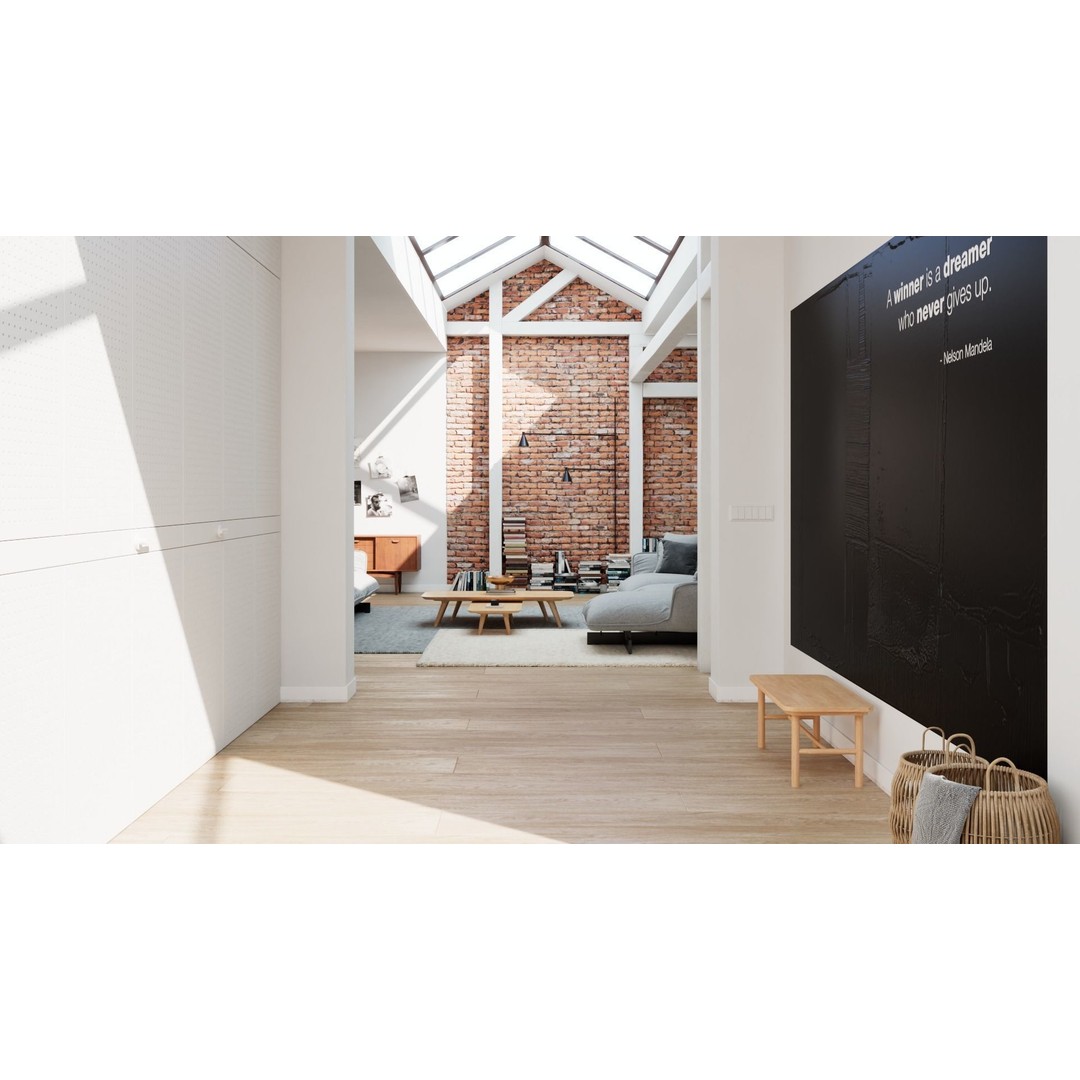Workshop Apartment 3D Model – Modern Interior Design, Cinema 4D - View 5