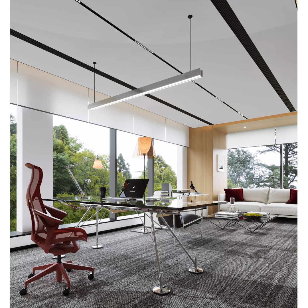 Modern Office 3D Model – Contemporary Interior Design, FBX & OBJ - View 2