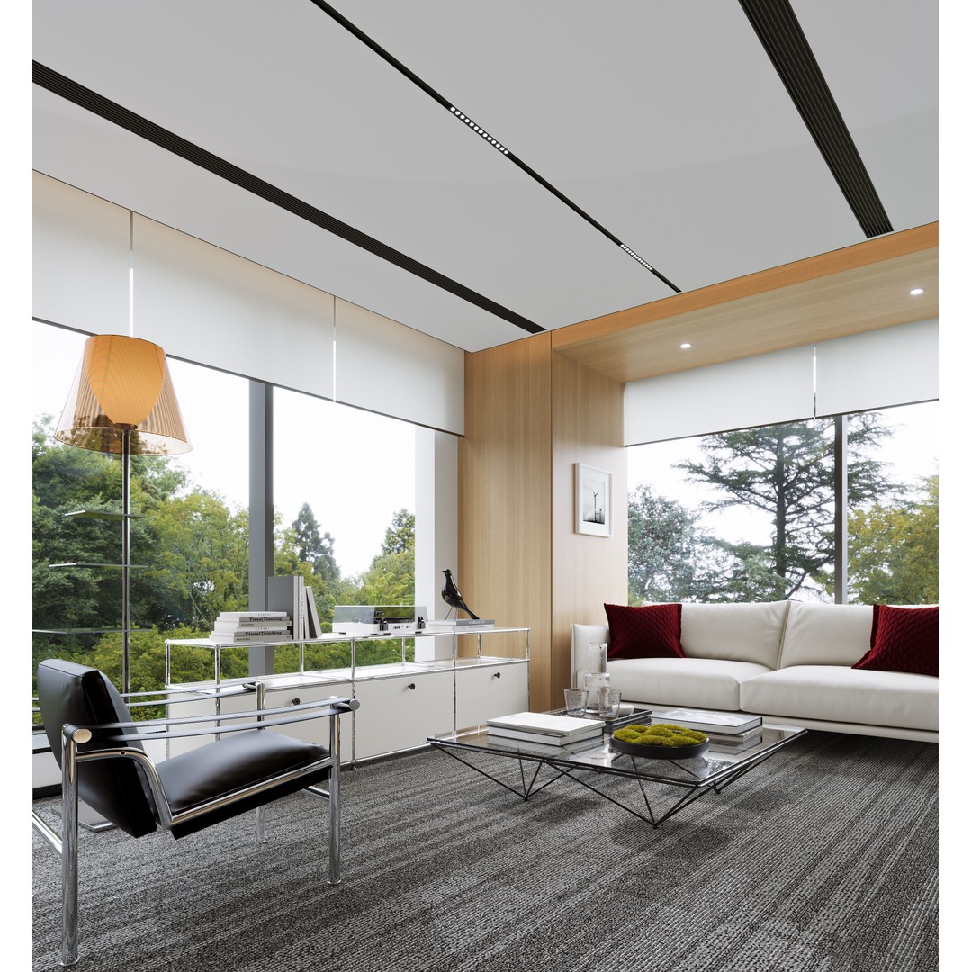 Modern Office 3D Model – Contemporary Interior Design, FBX & OBJ - View 4