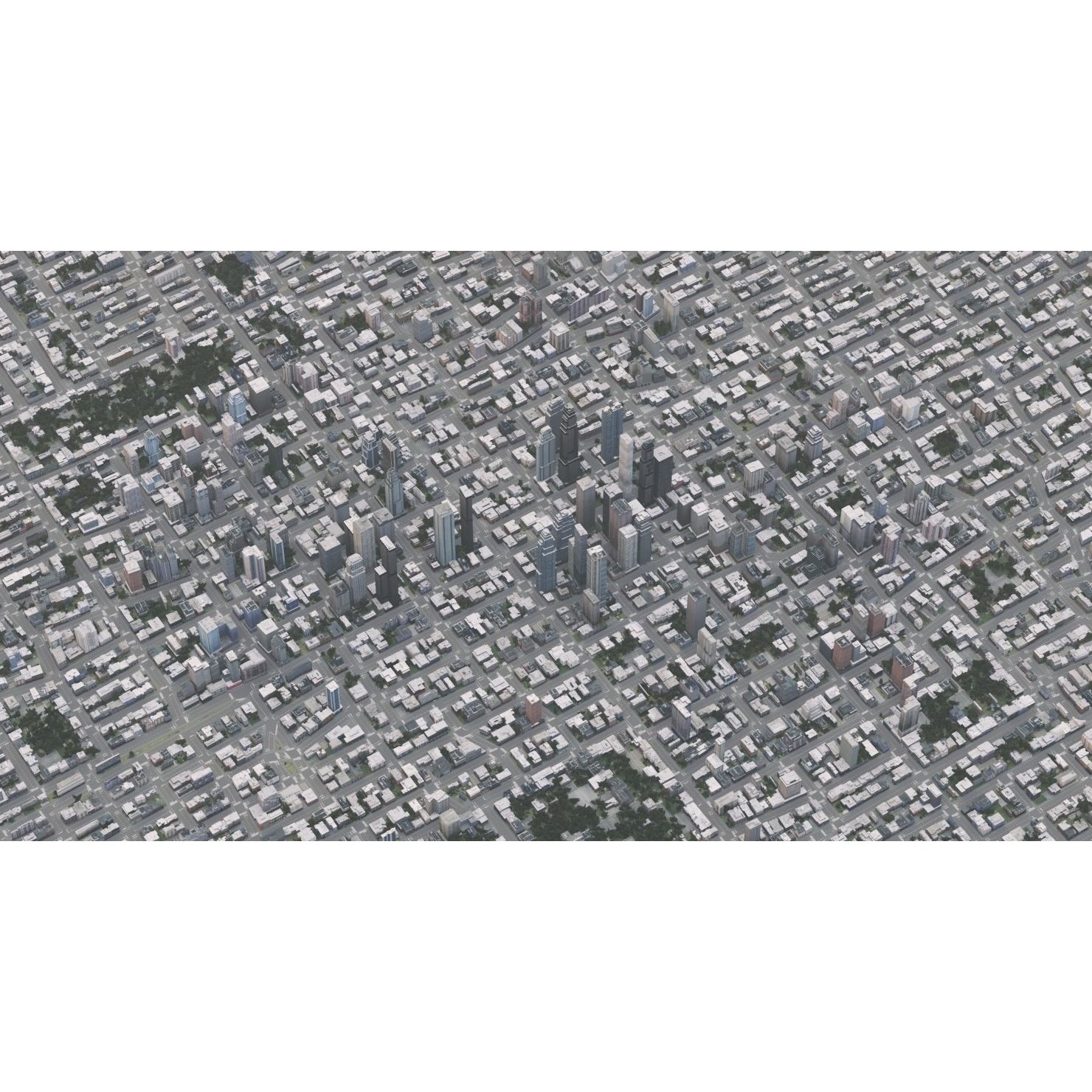 Real Time City - Game-Ready 3D Model - View 5