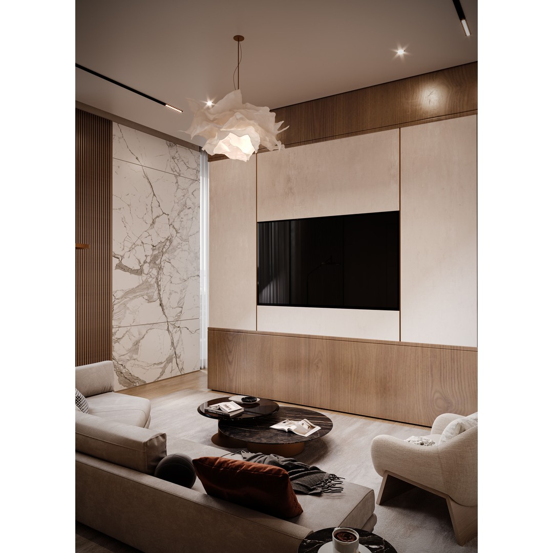 Modern Bedroom 3D Model – Luxury Interior Design with Textures, FBX - View 10