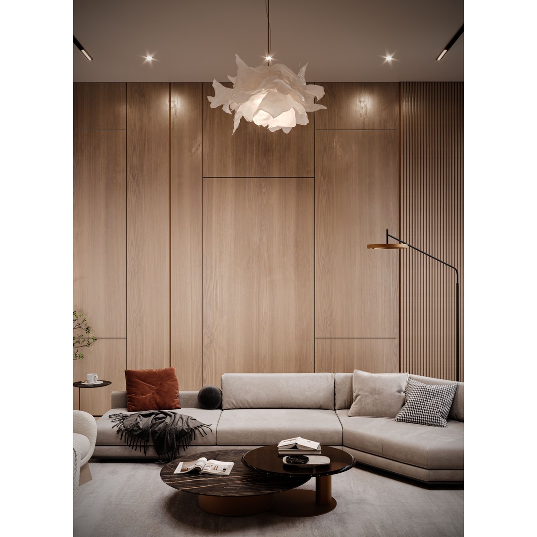 Modern Bedroom 3D Model – Luxury Interior Design with Textures, FBX - View 7