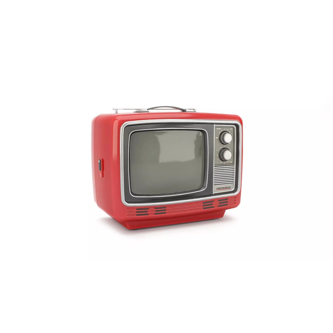 Retro Portable TV 3D Model – Low Poly Game Asset, FBX, Blender - View 2