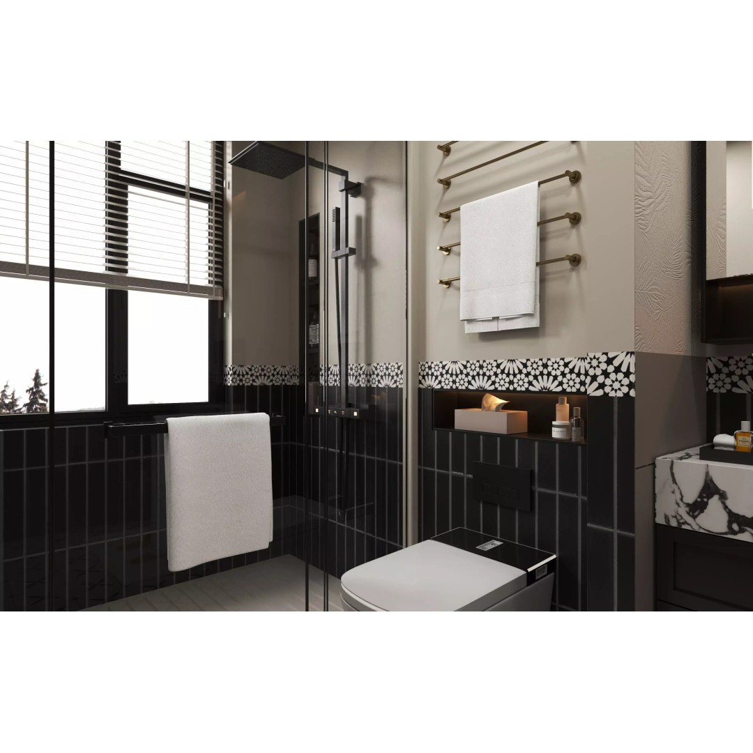 Luxury Bathroom 3D Model – Modern Interior Design, FBX & OBJ Formats - View 10