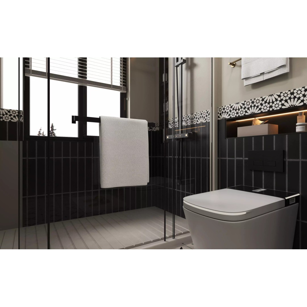 Luxury Bathroom 3D Model – Modern Interior Design, FBX & OBJ Formats - View 5