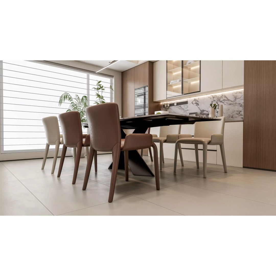 Dining Room 3D Model – Modern Interior Scene with Table and Chairs - View 12