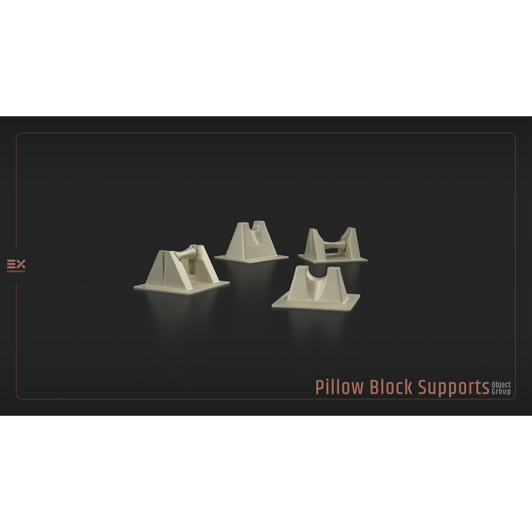 Rooftop Props 3D Model – Low Poly Exterior Assets, FBX, OBJ - View 13