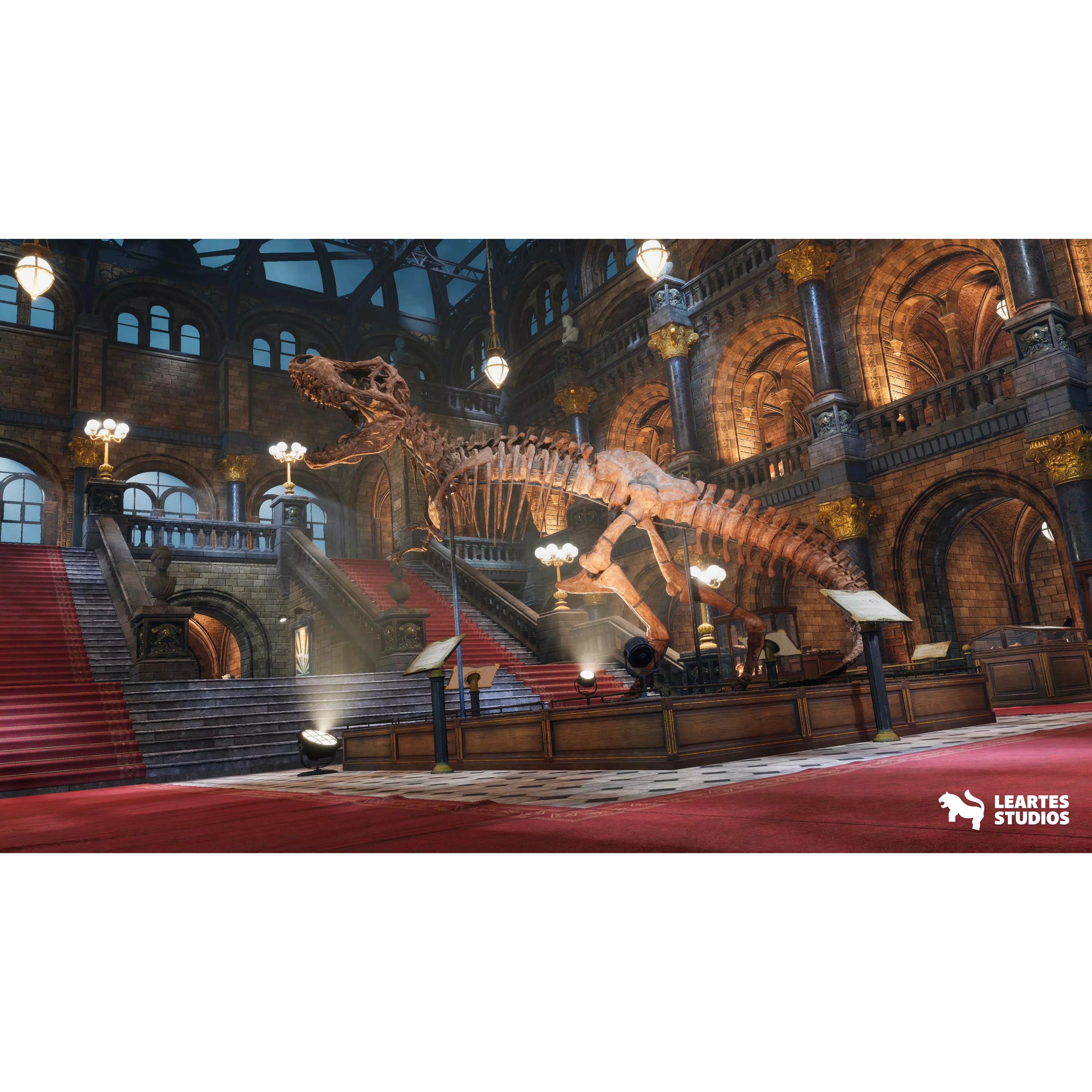 Historical Museum - Low-Poly Game-Ready 3D Model - View 2