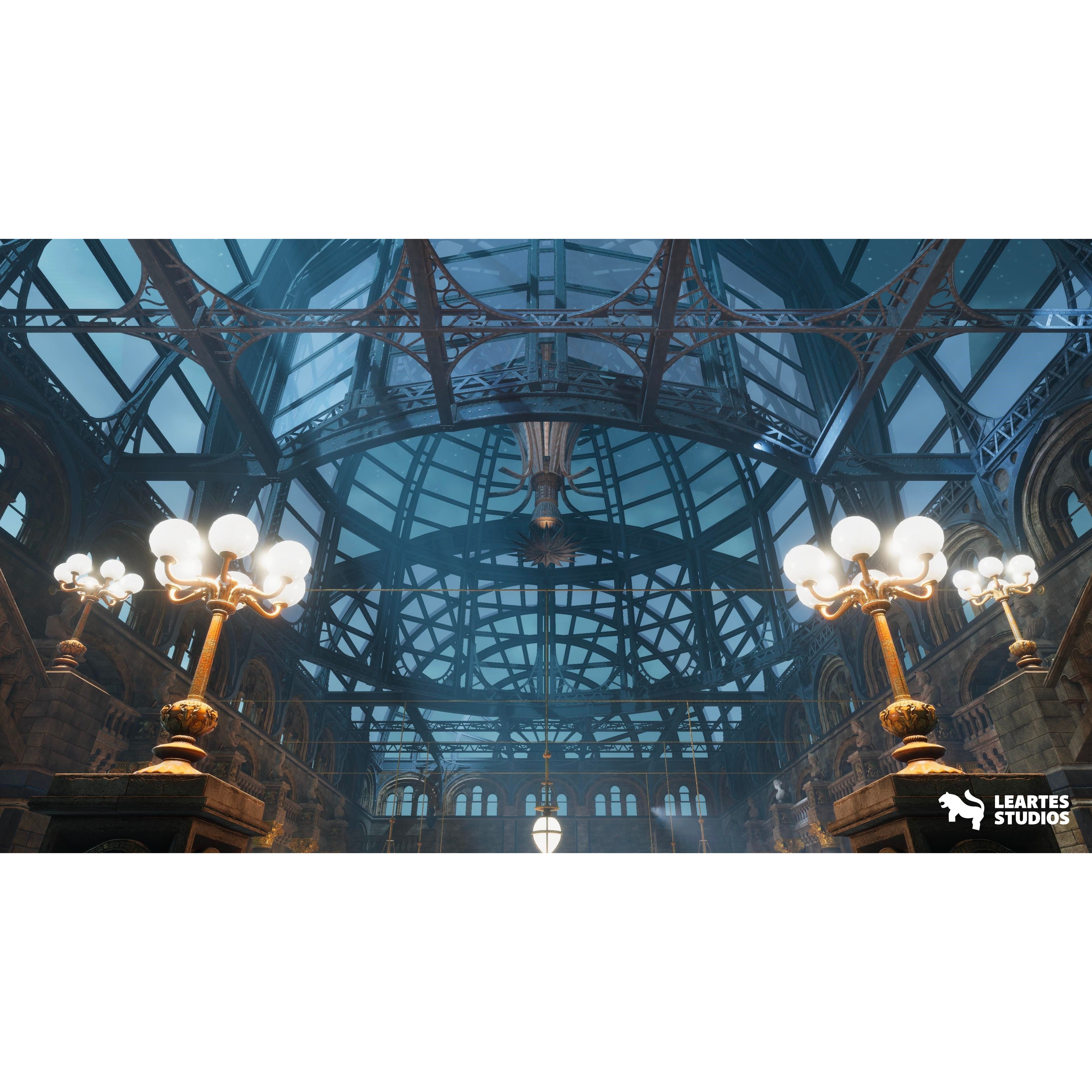 Historical Museum - Low-Poly Game-Ready 3D Model - View 20