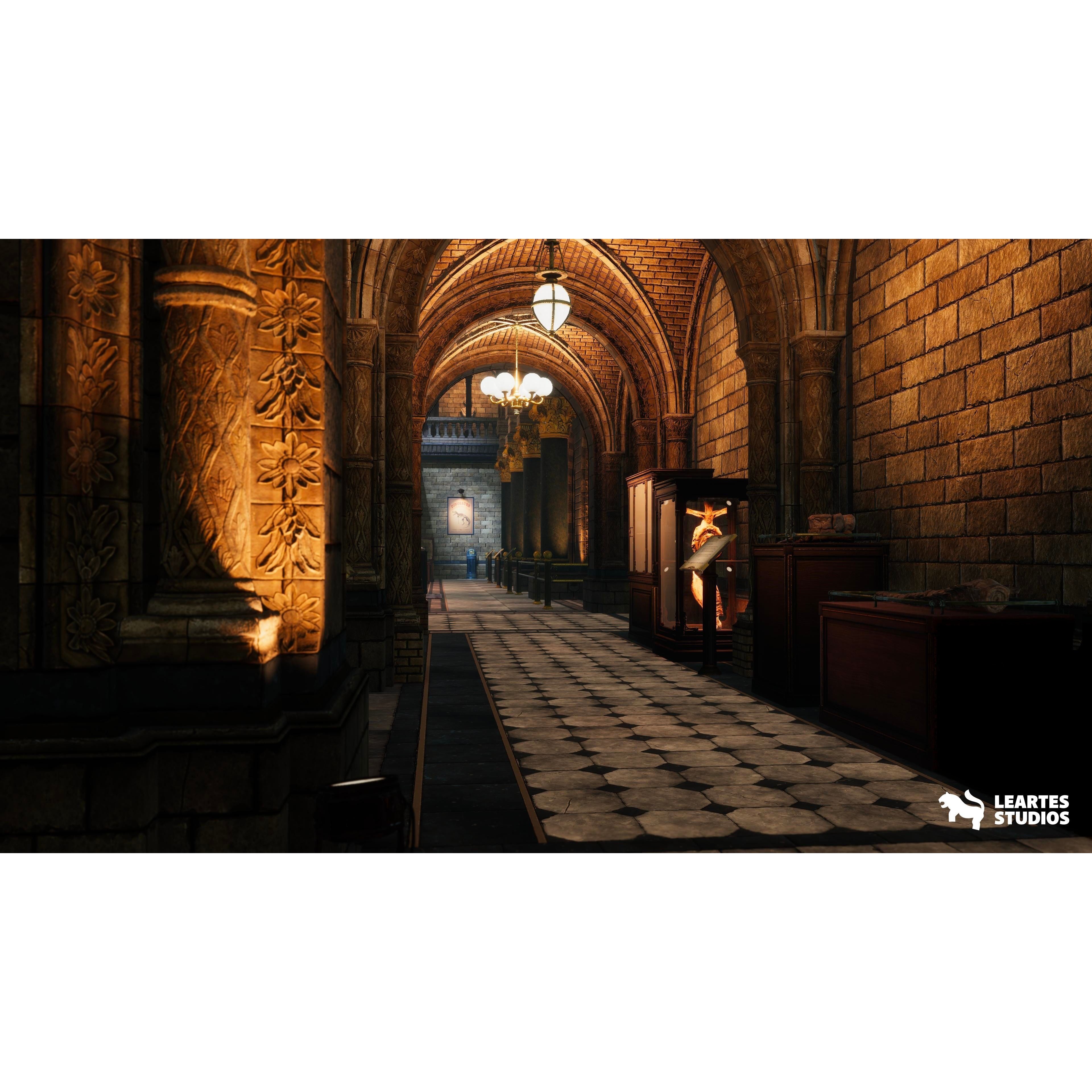 Historical Museum - Low-Poly Game-Ready 3D Model - View 22